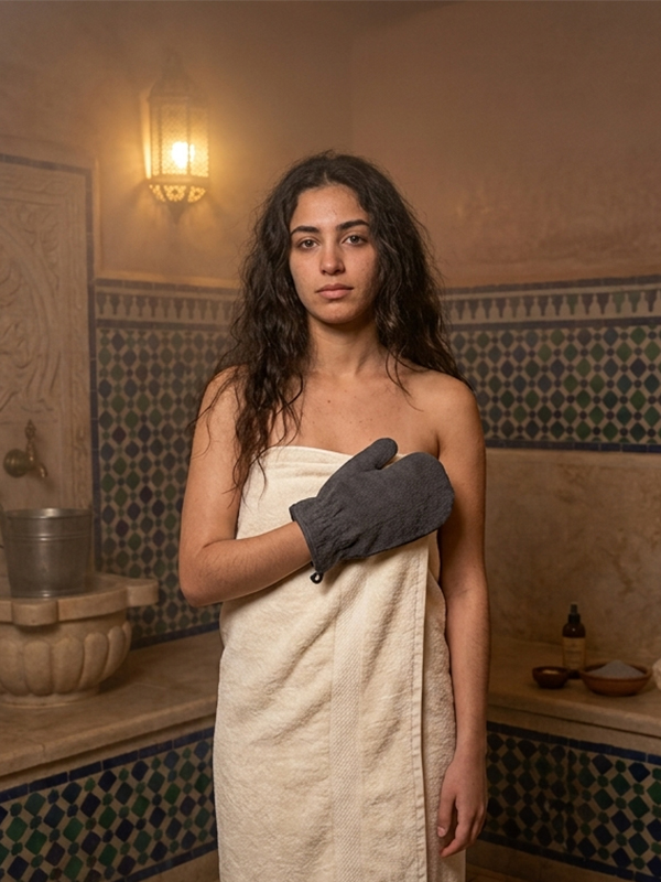 Moroccan Bath Before