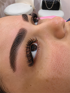 Eyebrow Lamination After