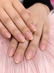 Gel Nails Before