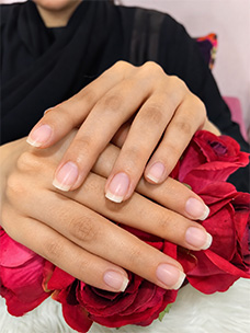 Nail Art Before